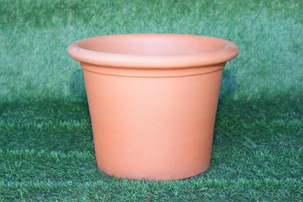 Maceta mallorquina de terracota artesanal